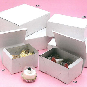 ケーキ用サービス箱